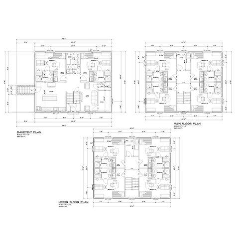 Chatham Project Floor Plans