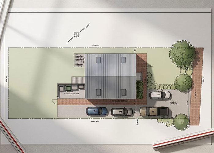 Chatham Project site plan featured