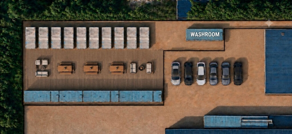A Mockup of Brent's Place Project Layout
